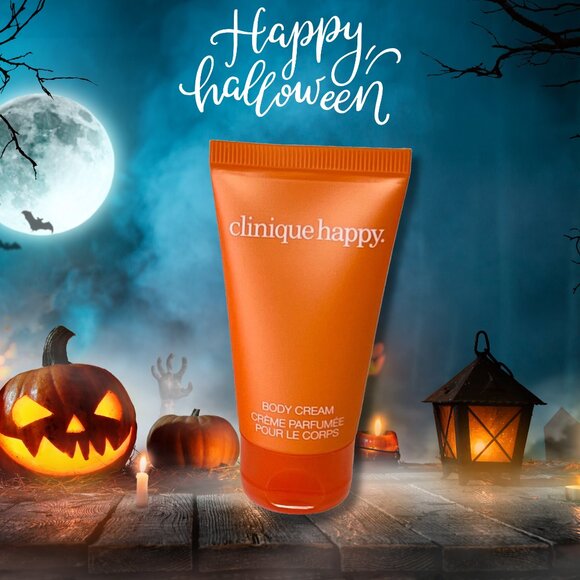 Clinique Happy Perfume Body Cream Mini 1 Fl Oz- - Picture 1 of 3